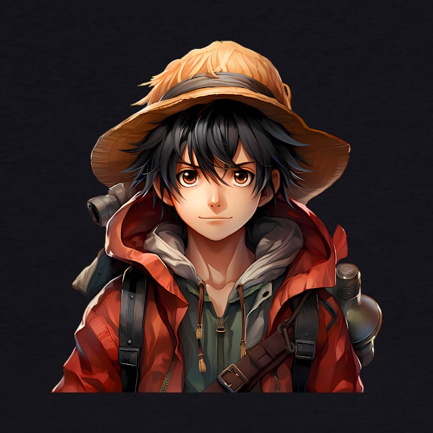 Reimagined Monkey D. Luffy from One Piece by Keciu's Shop